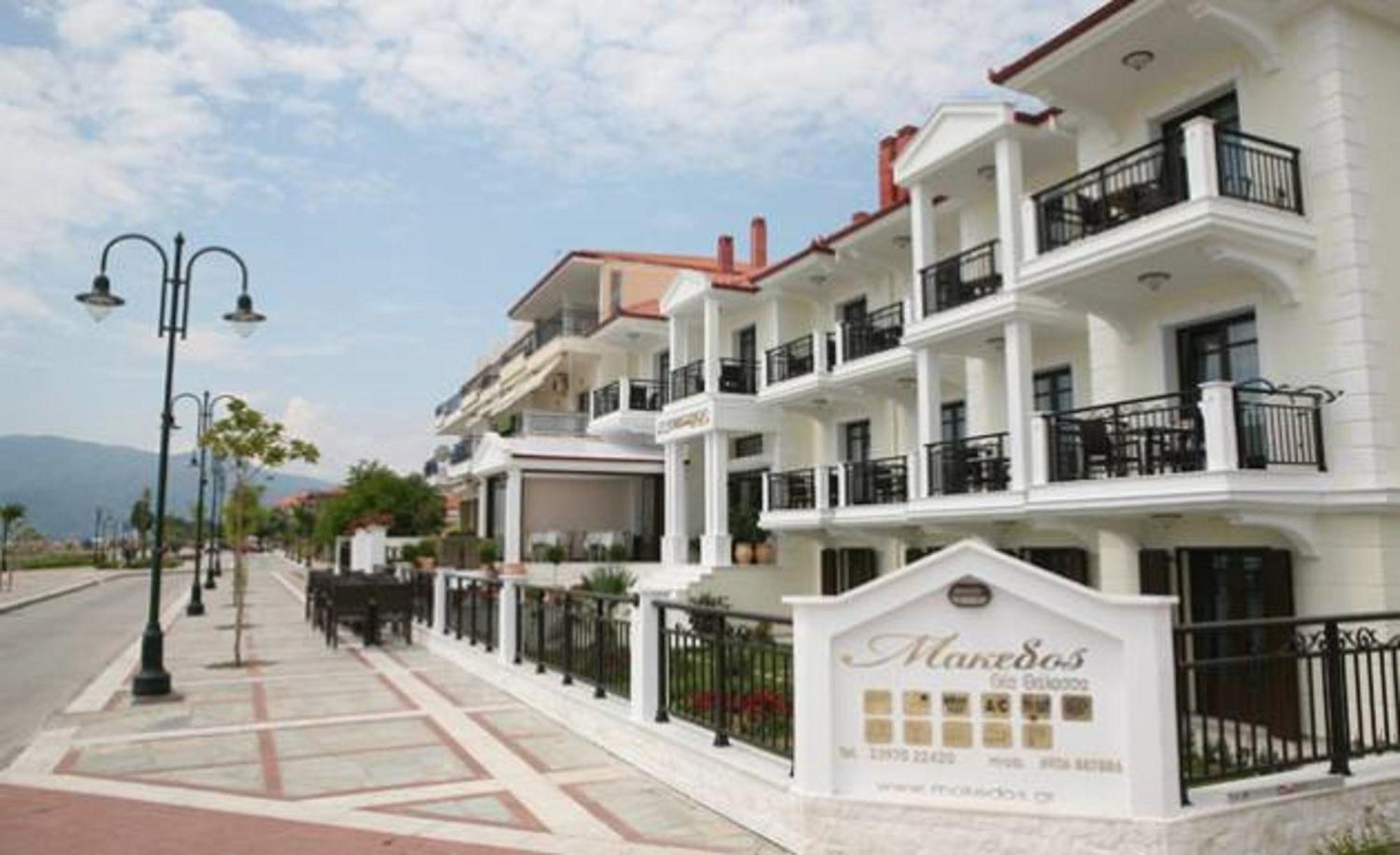 Vrasná Makedos Sea View 아파트 외부 사진